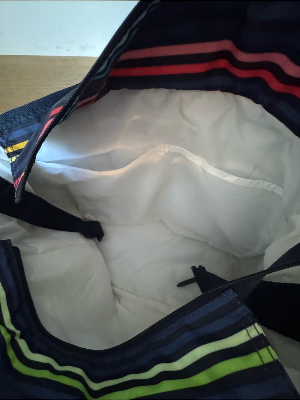 LeSportsac Striped Multicolor Baby Bag - Picture 3 of 4